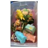 Plastic tub of Easter lot