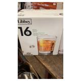 16 piece glassware set