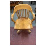 Sikes Vintage office desk chair