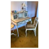 French provincial desk & chair