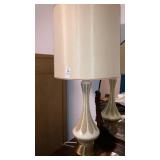 Pair of mid century modern table lamps