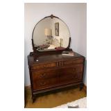 Art Deco dresser w/ mirror