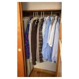 Closet contents Pendleton shirt clothing
