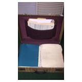 Old suitcase of music