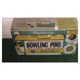 Bowling game, pins no balls