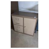 Locking  file cabinet