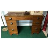 Mid century wooden desk