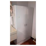 Large metal storage cabinet