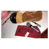 Shure microphone & cord