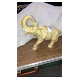 Large elephant figurine Italy 10-1/2" tall