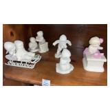 Lot of 5 Dept. 56/Snowbabies