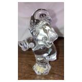 Jonal Lea crystal Germany  elephant 4" tall