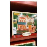 Lemax Christmas lighted pizza shack