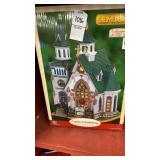 Lemax Christmas lighted Cedar Valley Church