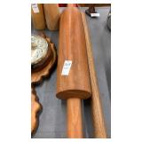 Large rolling pin 25 inches and wooden handle