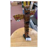 Wooden statue Canada 13 inches tall
