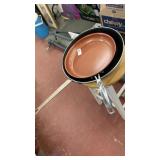 Pair of skillets 14 inch and 12 inch