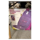 Conair back massage system