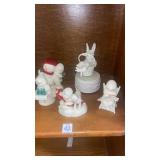 Lot of 5 Dept 56/Snowbabies