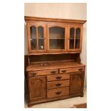 Maple 2-pc china cabinet