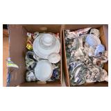 2 boxes fine china set Candlelight Japan