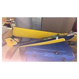 Radio controlled glow plug plane