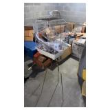 Bird cage with stand