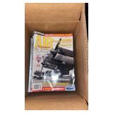 Box lot of airplane magazines