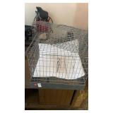 Animal cage and living trap