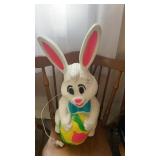 Easter bunny blow mold plug in