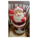 Santa Claus blow mold light up