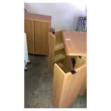 Pair of media cabinets