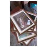 Stack of foil airplane pictures