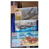 3 sealed new airplane model kits Monogram Revell