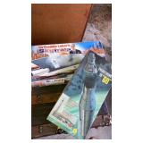 Sky train & mercury capsule model kits