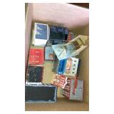 Box of train platform buildings