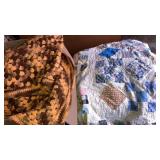 Afghan, handmade quilt