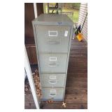 4 drawer metal filing cabinet