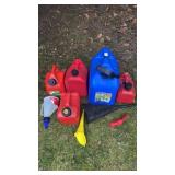 Fuel cans and funnels