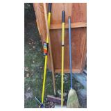 Broom and squeegee lot