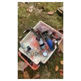 Air compressor accessories with cutoff tool