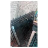 Large metal dog cage