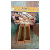 Baking tubes and cheese boxes
