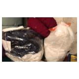 Pillows and comforters lot