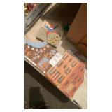 Wooden nursery rhyme  village