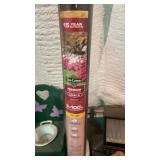 New roll of landscaping fabric