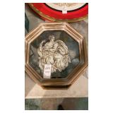 3 piece wall hanging set Greek gods