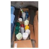 2 boxes of miscellaneous spray paint