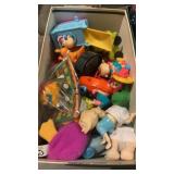 Box of rugrats toys