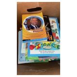 Box a lot of books and magazines